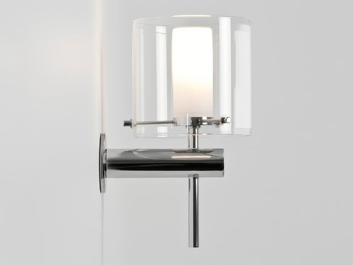 AREZZO - Dimmable glass and steel wall lamp _ Astro Lighting